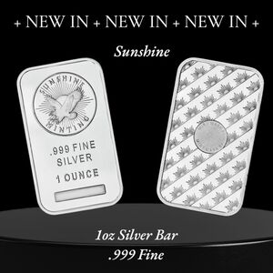 Sunshine 1oz Silver Bar